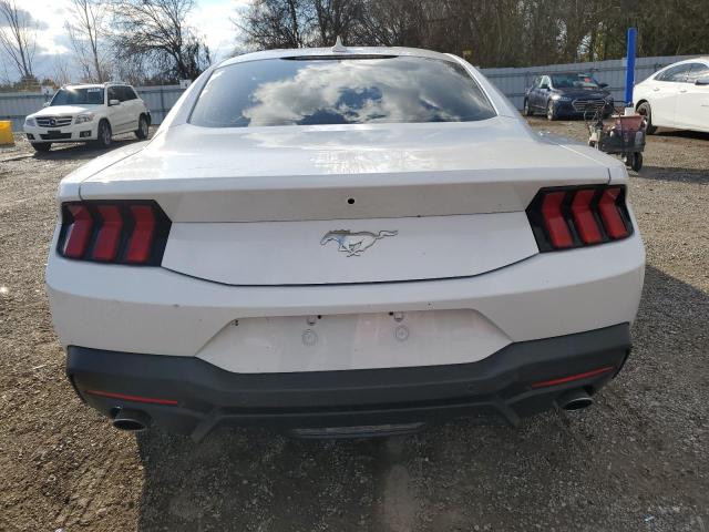 1FA6P8TH6R5106125 - 2024 FORD MUSTANG WHITE photo 6