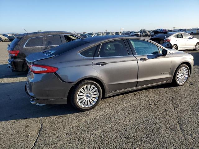 3FA6P0LU0DR371515 - 2013 FORD FUSION SE HYBRID CHARCOAL photo 3