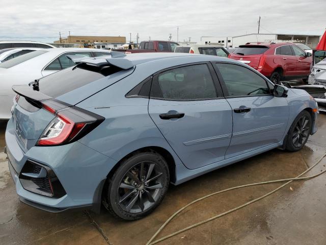 SHHFK7H88LU215508 - 2020 HONDA CIVIC EXL ლურჯი ფოტო 3