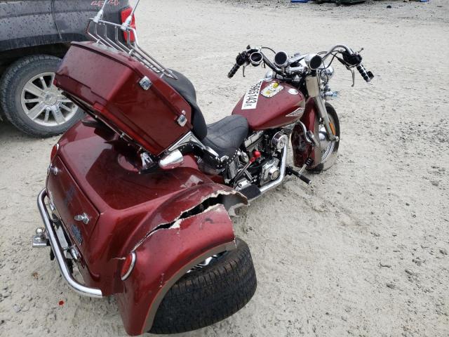 1HD1BW5199Y020327 - 2009 HARLEY-DAVIDSON FLSTC RED photo 4