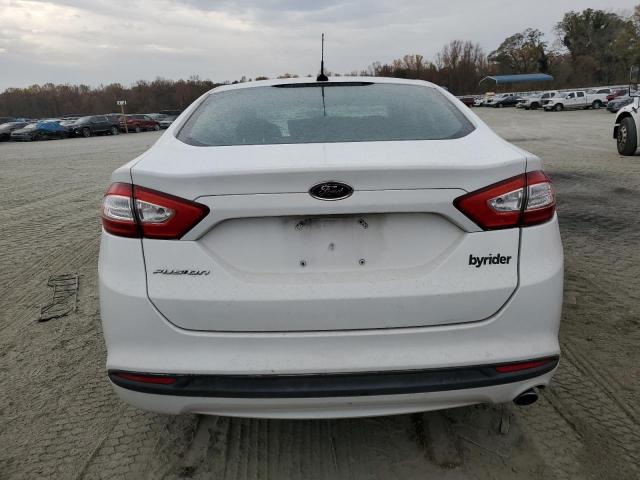 3FA6P0H73ER170874 - 2014 FORD FUSION SE WHITE photo 6