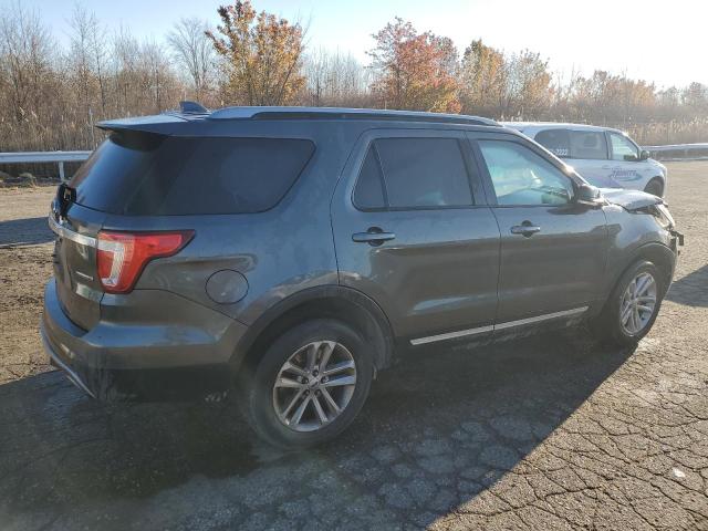 1FM5K7D87GGB71303 - 2016 FORD EXPLORER XLT GRAY photo 3