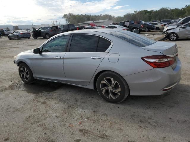 1HGCR2F38HA030175 - 2017 HONDA ACCORD LX SILVER photo 2