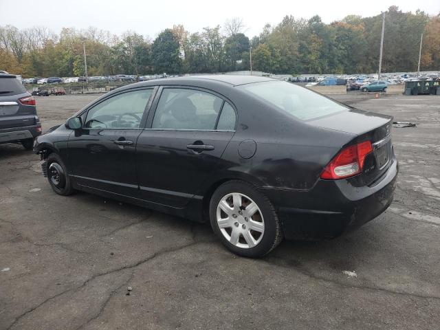 2HGFA1F53AH307130 - 2010 HONDA CIVIC LX BLACK photo 2