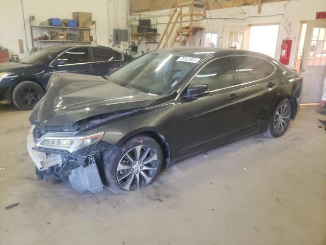 19UUB1F33FA023280 - 2015 ACURA TLX GRAY photo 1