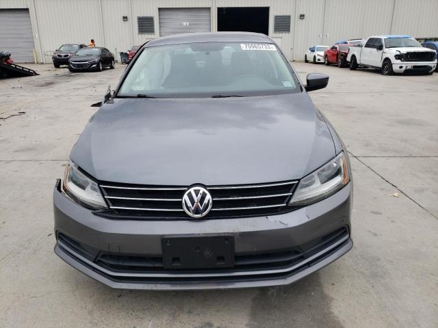 3VW2B7AJ0HM350429 - 2017 VOLKSWAGEN JETTA S CHARCOAL photo 5