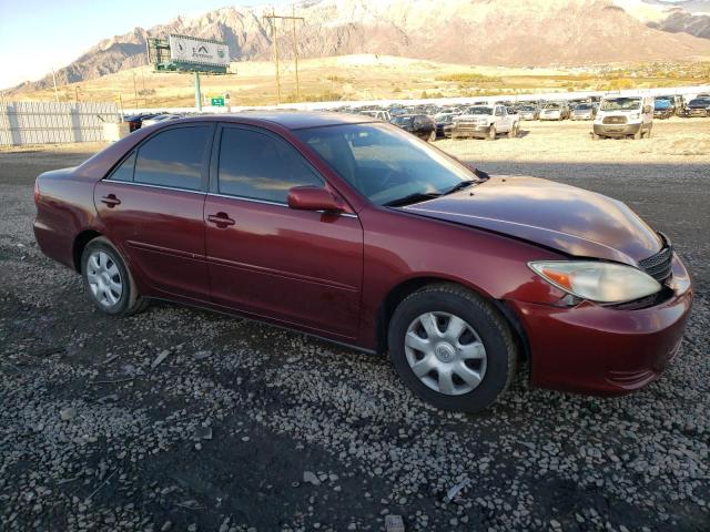 4T1BE32K34U303472 - 2004 TOYOTA CAMRY LE RED photo 4