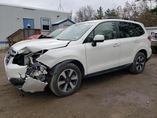 JF2SJALC6HH811642 - 2017 SUBARU FORESTER 2.5I LIMITED WHITE photo 1