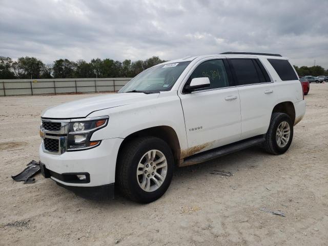 1GNSCBKC9HR273438 - 2017 CHEVROLET TAHOE C1500 LT WHITE photo 1