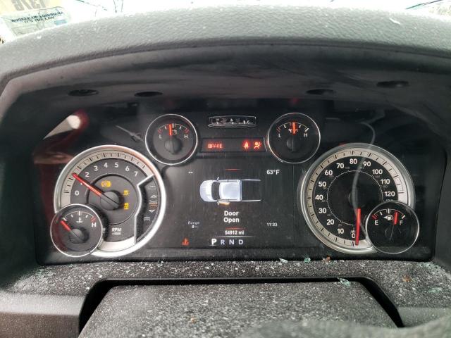 1C6RR6TT5KS509487 - 2019 RAM 1500 CLASS SLT წითელი ფოტო 9