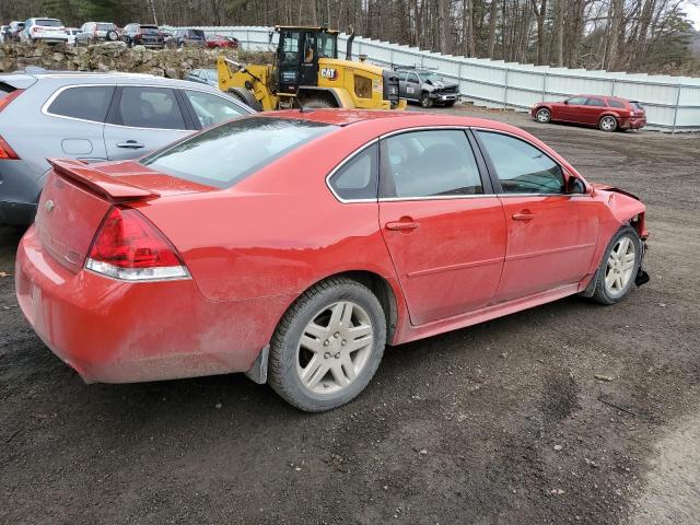 2G1WB5E3XC1203192 - 2012 CHEVROLET IMPALA LT RED photo 3