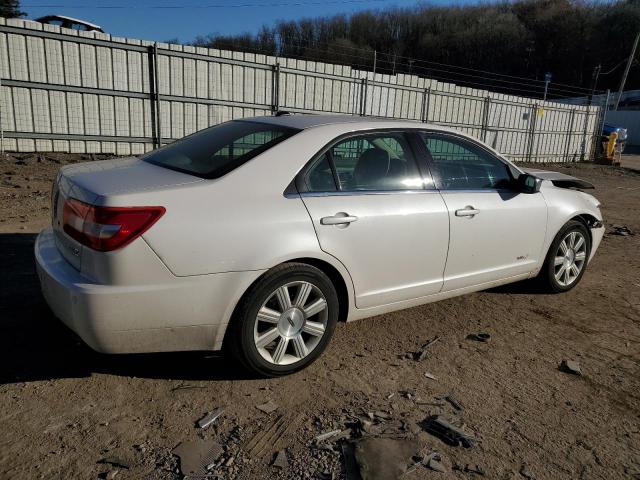 3LNHM26T09R622286 - 2009 LINCOLN MKZ WHITE photo 3