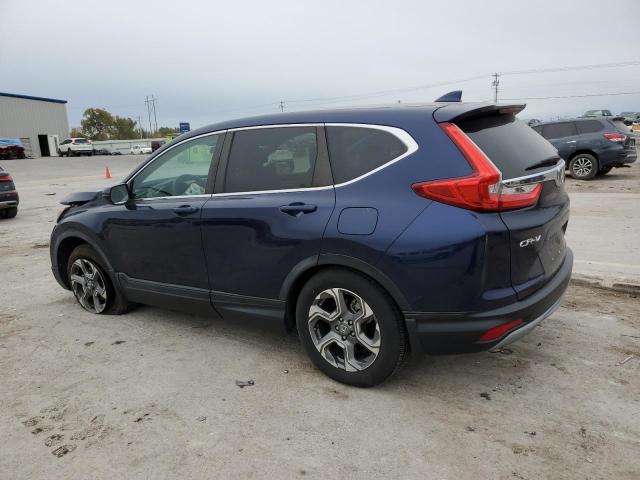 5J6RW1H53KA045792 - 2019 HONDA CR-V EX BLUE photo 2