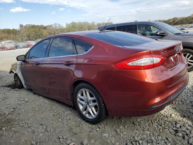 3FA6P0HR5ER171901 - 2014 FORD FUSION SE BURGUNDY photo 2