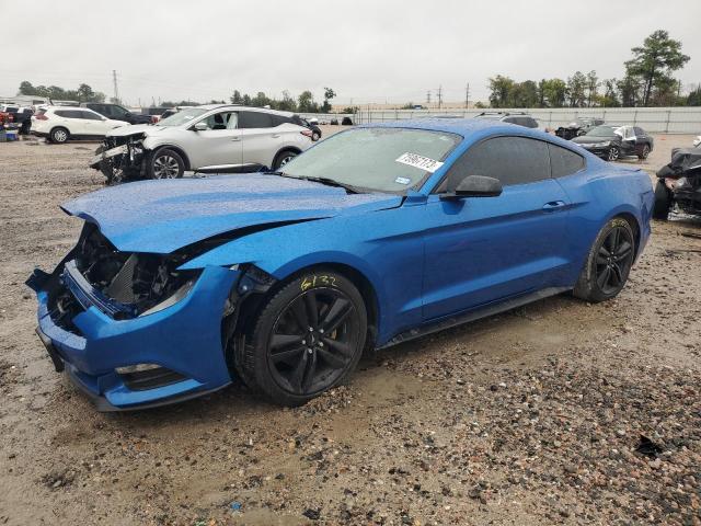 1FA6P8AM3H5333593 - 2017 FORD MUSTANG BLUE photo 1