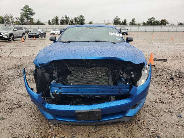 1FA6P8AM3H5333593 - 2017 FORD MUSTANG BLUE photo 5