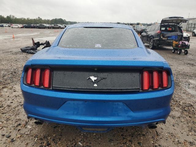 1FA6P8AM3H5333593 - 2017 FORD MUSTANG BLUE photo 6