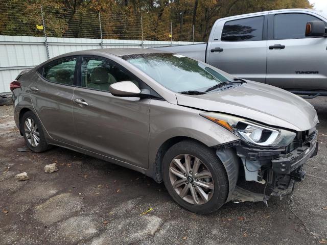 5NPDH4AE1FH620878 - 2015 HYUNDAI ELANTRA SE TAN photo 4