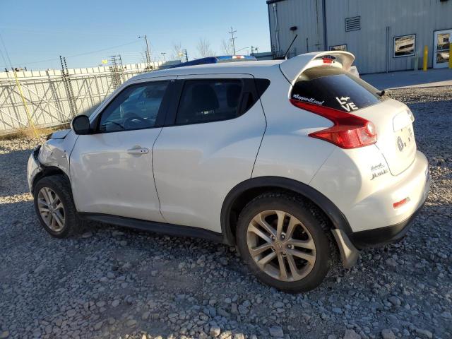 JN8AF5MV4DT209336 - 2013 NISSAN JUKE S WHITE photo 2