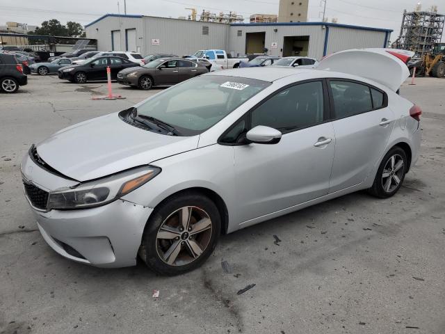 3KPFL4A71JE226030 - 2018 KIA FORTE LX GRAY photo 1