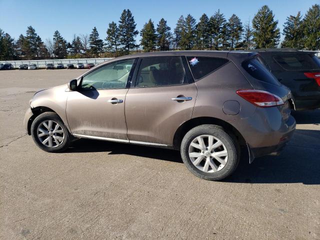 JN8AZ1MW4CW211612 - 2012 NISSAN MURANO S TAN photo 2