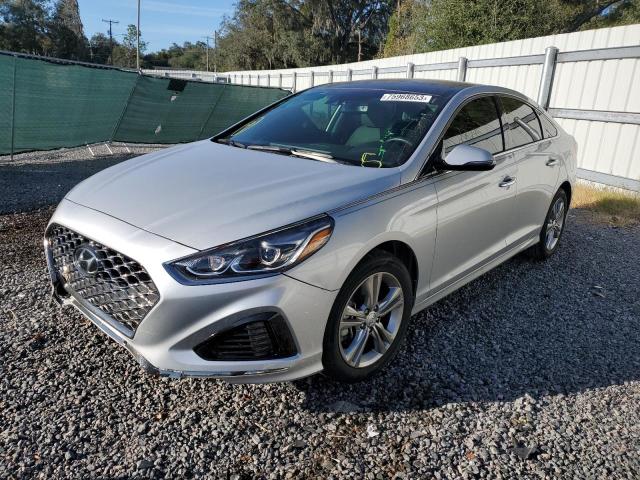 5NPE34AF5KH762253 - 2019 HYUNDAI SONATA LIMITED SILVER photo 1