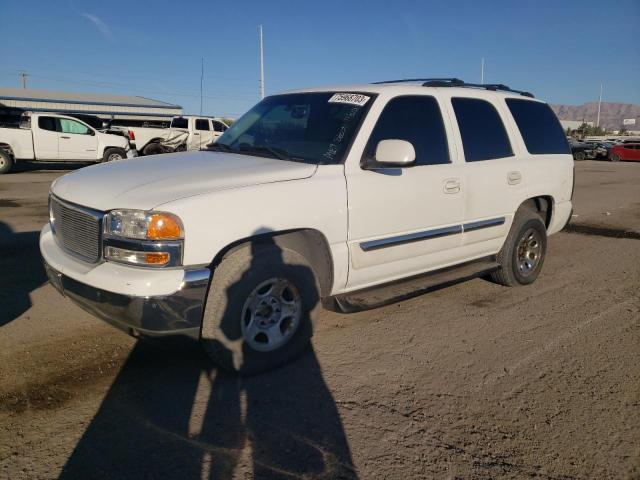 1GKEC13T63R203133 - 2003 GMC YUKON WHITE photo 1