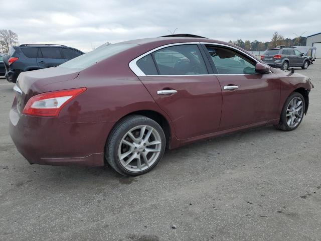 1N4AA5AP6BC804403 - 2011 NISSAN MAXIMA S BURGUNDY photo 3