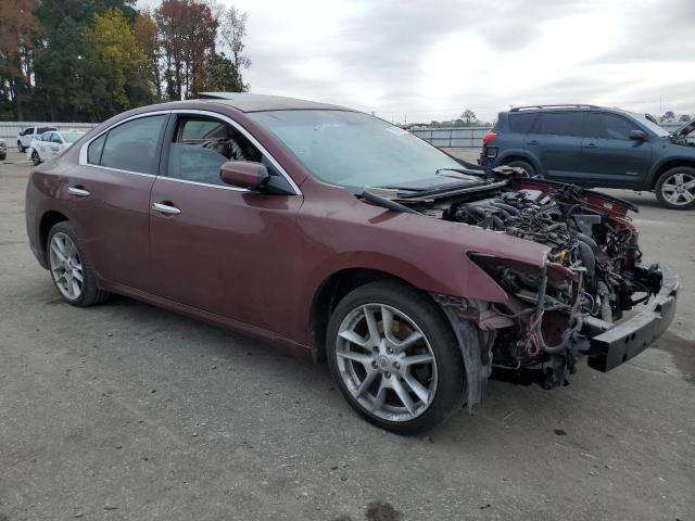 1N4AA5AP6BC804403 - 2011 NISSAN MAXIMA S BURGUNDY photo 4