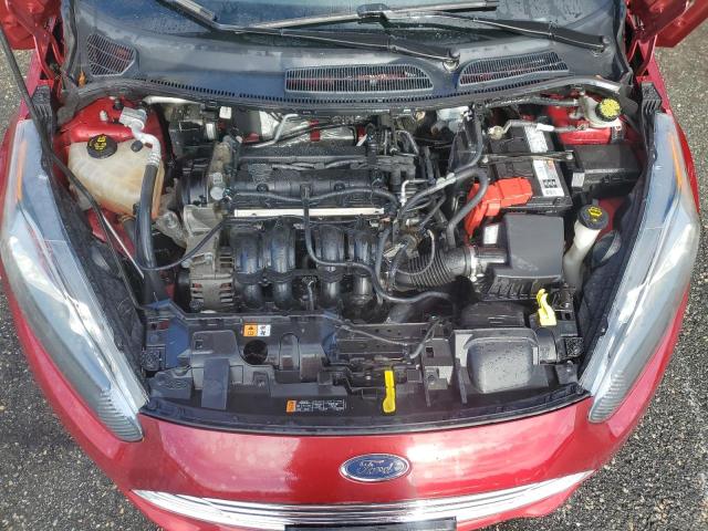 3FADP4EJ4GM174611 - 2016 FORD FIESTA SE RED photo 11