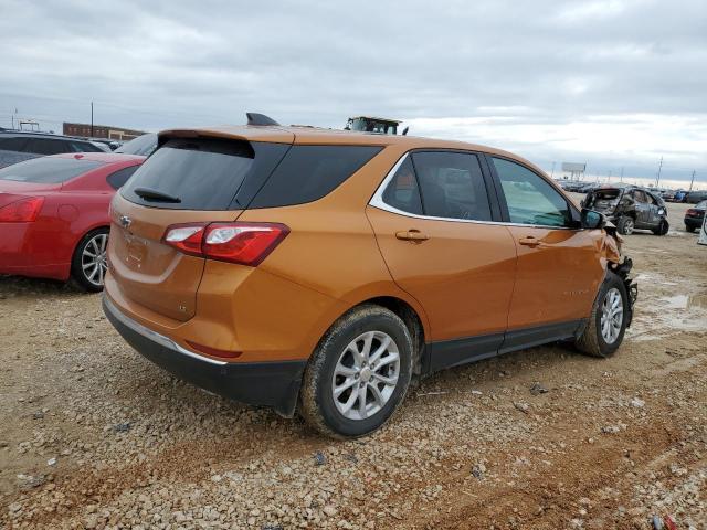 2GNAXKEV4K6200364 - 2019 CHEVROLET EQUINOX LT ORANGE photo 3