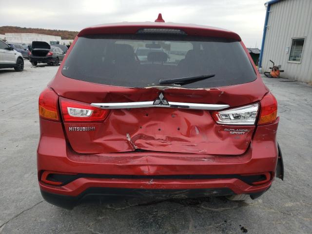 JA4AP4AU2KU013413 - 2019 MITSUBISHI OUTLANDER SE RED photo 6