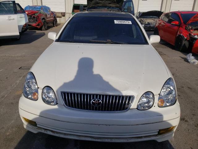 JT8BH68XXW0013223 - 1998 LEXUS GS 400 WHITE photo 5