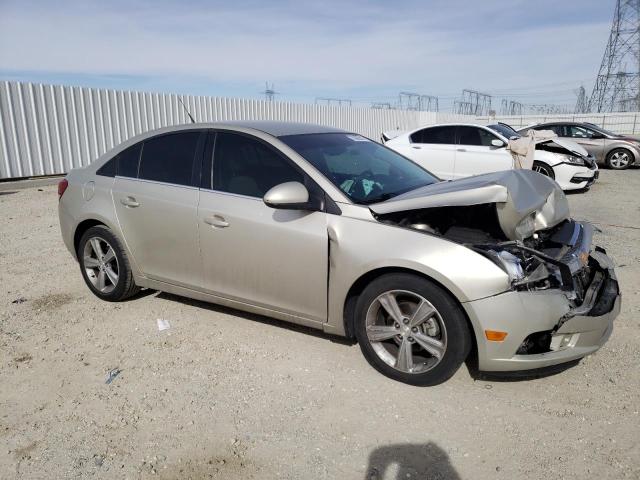 1G1PE5SB6D7227744 - 2013 CHEVROLET CRUZE LT BEIGE photo 4