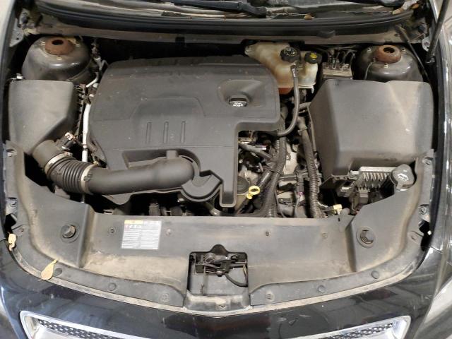 1G1ZC5E0XCF147862 - 2012 CHEVROLET MALIBU 1LT Қара фото 11