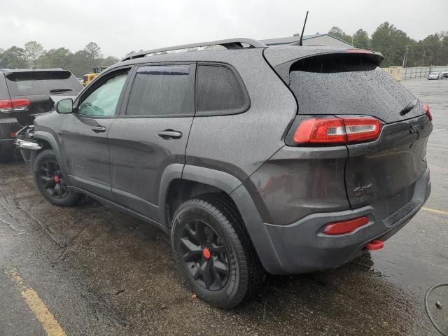 1C4PJMBS8HW587591 - 2017 JEEP CHEROKEE TRAILHAWK CHARCOAL photo 2