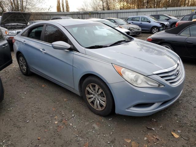 5NPEB4AC3BH115164 - 2011 HYUNDAI SONATA GLS BLUE photo 4