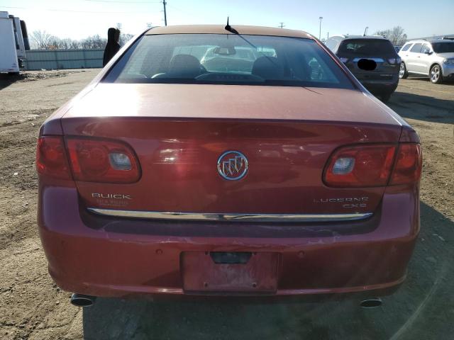 1G4HE57Y17U176910 - 2007 BUICK LUCERNE CXS BURGUNDY photo 6