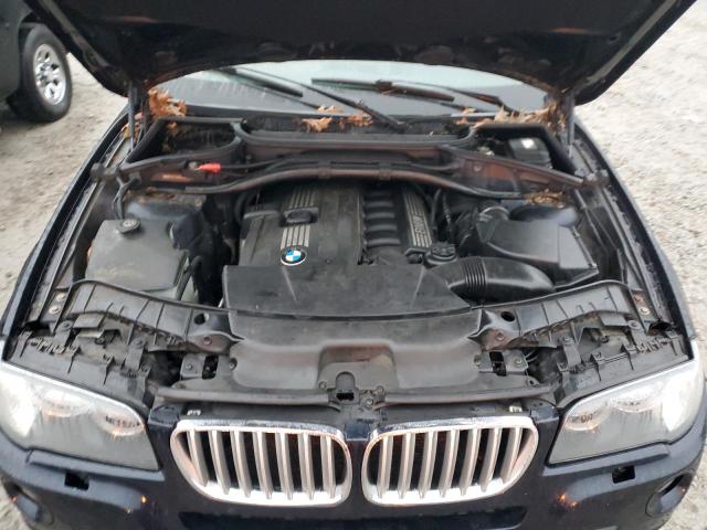 WBXPC9C45AWJ37056 - 2010 BMW X3 XDRIVE30I BLUE photo 11