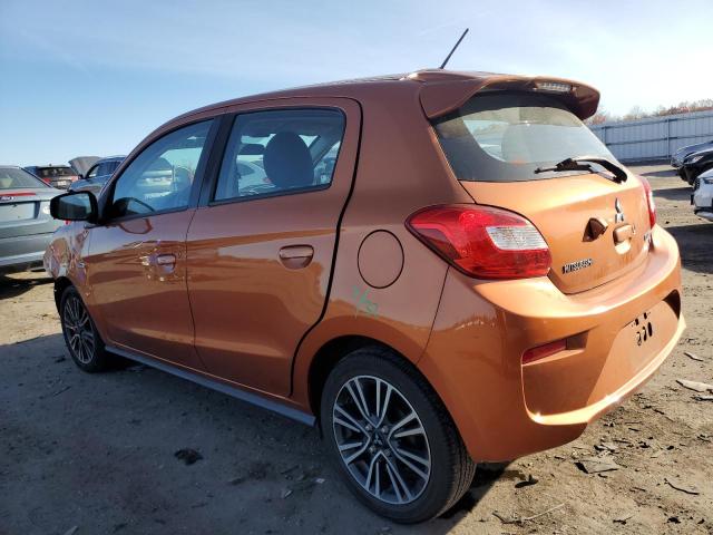 ML32A5HJ9JH001458 - 2018 MITSUBISHI MIRAGE GT ORANGE photo 2