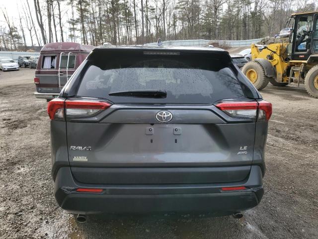 2T3F1RFV3MC160813 - 2021 TOYOTA RAV4 LE CHARCOAL photo 6