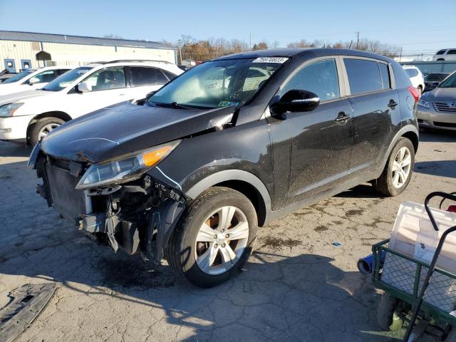 KNDPB3A29D7459941 - 2013 KIA SPORTAGE BASE BLACK photo 1