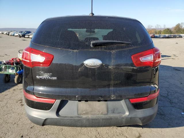 KNDPB3A29D7459941 - 2013 KIA SPORTAGE BASE BLACK photo 6