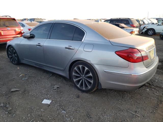 KMHGC4DH4CU188933 - 2012 HYUNDAI GENESIS 5.0L SILVER photo 2