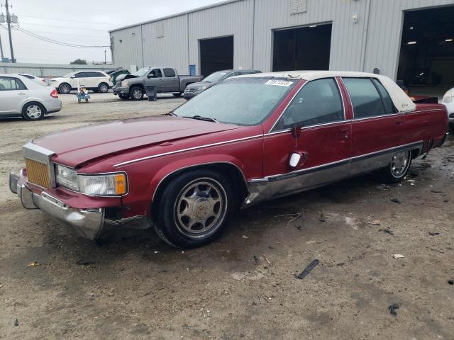 1G6DW5273PR720098 - 1993 CADILLAC FLEETWOOD CHASSIS MAROON photo 1