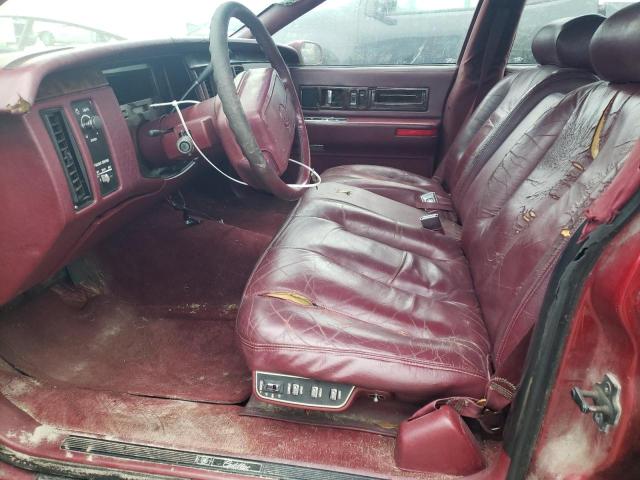 1G6DW5273PR720098 - 1993 CADILLAC FLEETWOOD CHASSIS MAROON photo 7