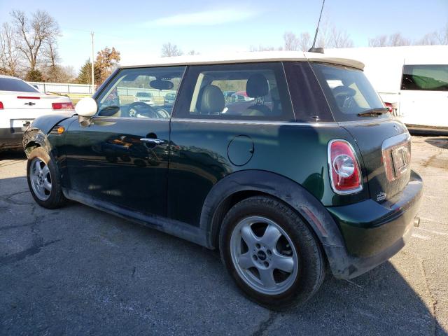 WMWSU3C5XBT183024 - 2011 MINI COOPER GREEN photo 2