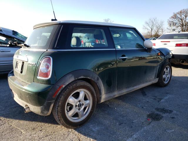 WMWSU3C5XBT183024 - 2011 MINI COOPER GREEN photo 3