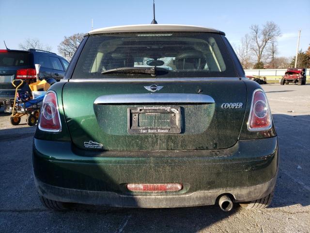 WMWSU3C5XBT183024 - 2011 MINI COOPER GREEN photo 6