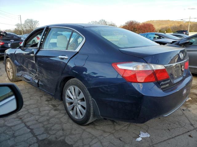 1HGCR2F78EA178308 - 2014 HONDA ACCORD EX BLUE photo 2